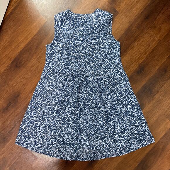 Roberta Roller Rabbit Floral Cotton Pajama Dress Blue White Boho Comfort Sz S - Picture 5 of 6